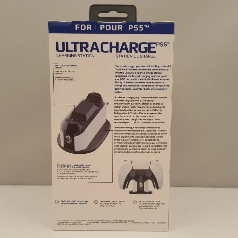 ULTRA CHARGE Charging Station for PS5 Controllers by Collective Minds